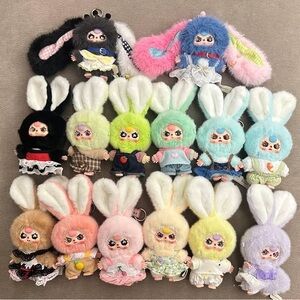 New Baby Three | Mini Tiny Rabbit Miniature Bunny Plush Pendant Series Blind Box